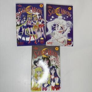 Sailor Moon # 4/5/6 English Manga by Takeuchi, Naoko Vintage Collectableu